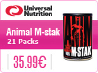 ANIMAL M-STAK 21 Packs