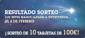 Resultado Sorteo 10 Tarjetas de 100€