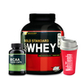 100% WHEY GOLD STANDARD 2.27 kg + BCAA 1000 200 Caps + SHAKER