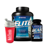 ELITE WHEY PROTEIN 2.27 kg + BCAA 2200 200 Caps + SHAKER
