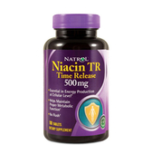 NIACIN TR Time Release 500 mg - 100 Tabs