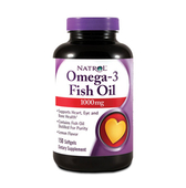 Omega-3 Fish Oil 1000 mg - 60 Softgels